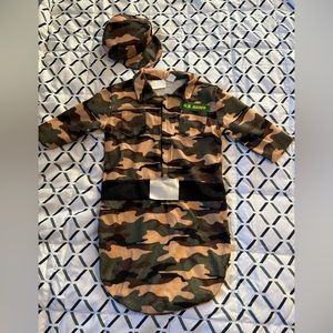 Baby Army Halloween Costume Sack